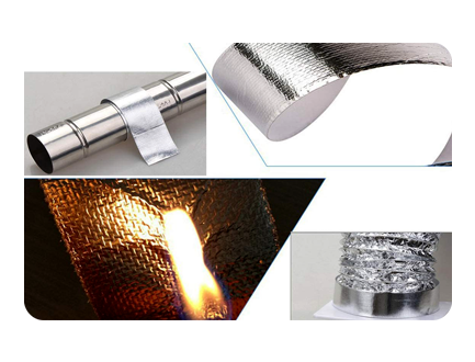 Aluminum Foil Tape, firetape adhesive manufacture in UAE Dubai